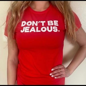 Don’t be jealous shirt, Paris Hilton top, Y2k top